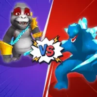 Ice Monster Vs Dinosaur