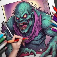 Monster Horror Coloring