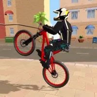 Wheelie Game Bike 3D
